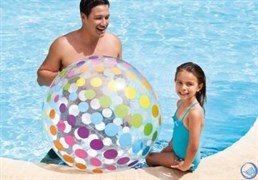 Надувной пляжный мяч Intex Джамбо 59065 (107см) от 3 лет