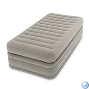 Надувная односпальная кровать со встр. насосом Intex 64444 (99х191х51)