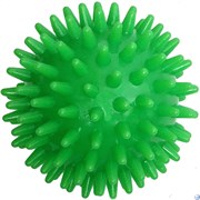 Мяч массажный (зеленый) твердый ПВХ 7см. C28757