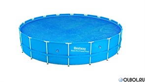 Тент солнечный прозрачный для бассейнов (549см)  BestWay 58173