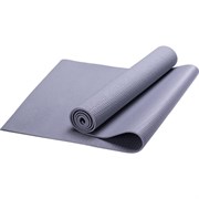 Коврик для йоги, PVC, 173x61x1,0 см (серый) HKEM112-10-GREY