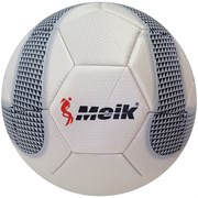 Мяч футбольный "Meik-047" (белый) 4-слоя, TPU+PVC 3.2, 410-450 гр., машинная сшивка C33391-1