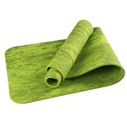 Коврик для йоги ТПЕ 183х61х0,6 см (зеленый гранит) (B34522) TPEM6-103