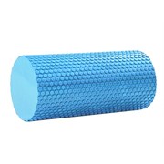 B31600-0 Ролик массажный для йоги (голубой) 30х15см.