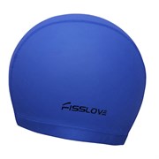 R18191 Шапочка для плавания "Fisslove" (ПУ) (синяя)