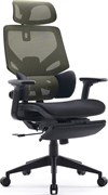 Кресло Cactus CS-CHR-MC01-LGNBK салатовый сиденье черный сетка/ткань с подголов. крестов. пластик подст.для ног Кресло Cactus CS-CHR-MC01-LGNBK салатовый сиденье черный сетка/ткань с подголов. крестов. пластик подст.для ног