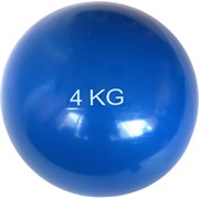 MB4 Медбол 4 кг., d-17см. (синий) (E41879)