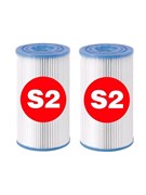 Intex 29012 Картридж "S2"  для СПА-бассейнов серии Chevron и Greystone (блок из 2 шт)