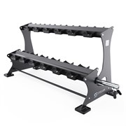 Стойка для хранения гантелей, грифов STEELVER, до 165 кг, на 12 пар SV9101