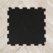 Коврик резиновый черный 500х500, толщина 15мм RUBFLO-B-50/50/1.5