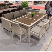 Комплект плетеной мебели  T365/S65C-W85 Latte