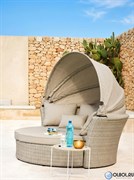 Диван-трансформер из искусственного ротанга AFM-325 Beige