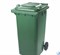 Бак / контейнер для мусора с крышкой и с колесами 240 л зеленый - фото 153752