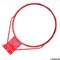 Кольцо баскетбольное DFC R1 45см (18") оранж./красное +сетка - фото 158944