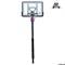 Баскетбольная стационарная стойка DFC ING44P1 112x75cm акрил винт. рег-ка - фото 159167