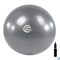 Мяч гимнастический + массажный BB010-26 (65см, с насосом, серебро) - фото 160405