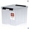 Ящик пластиковый с крышкой "RoxBox" 4.5 л, прозрачный 170x180x210 см - фото 161185