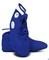 Обувь для борьбы Green Hill синяя/белая - фото 161263