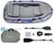 Надувная лодка Intex 68324 4-х местная Excursion 4 Set + насос, весла - фото 163928