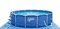 Каркасный бассейн SummerEscapes P20-1248-B+фильт насос, лестница, тент, подстилка, набор для чистки, скиммер (366х122) - фото 166187