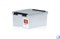 Ящик пластиковый с крышкой "RoxBox" 2,5 л, прозрачный 210х170х105мм - фото 167402
