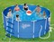 Каркасный бассейн "SummerEscapes" P20-1339-B+фильт насос, лестница, тент, подстилка, набор для чистки, скиммер (396Х99) - фото 168090