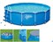 Каркасный бассейн "SummerEscapes" P20-1339-B+фильт насос, лестница, тент, подстилка, набор для чистки, скиммер (396Х99) - фото 168093