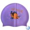 Шапочка для плавания силиконовая с рисунком RH-С20 (фиолетовая) - фото 168339