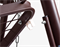 Садовые качели Рандеву Премиум  (труба 40мм) (212х128х172) -коричневый - фото 168883