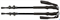 Палки для скандинавской ходьбы (серебро) до 1,35м Телескопическая 3-х секционная, с флашками зажимами, неопреновая ручка F18446 - фото 170369