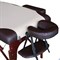 Массажный стол DFC NIRVANA, Relax Pro , дерев. корич. ножки, цвет бежевый с коричневым TS3022_CB - фото 173125