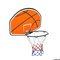Баскетбольный щит с кольцом для батута DFC JUMP BAS-JUMP - фото 175750