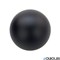 Мяч для метания 15520-AN резиновый (черный) 150 грамм - фото 176049