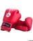Боксерские перчатки RUSCO SPORT 4-10 oz, к/з, красный - фото 176210