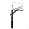Баскетбольная стационарная стойка DFC ING72GU 180x105см стекло 10мм - фото 176376