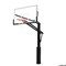 Баскетбольная стационарная стойка DFC ING72GU 180x105см стекло 10мм - фото 176380