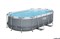 Каркасный бассейн на опорах Power Steel Bestway 56620 + фильтр-насос, лестница ( 427х250х100) - фото 177620