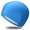 Шапочка для плавания ПУ одноцветная (Голубой) B31516-0 - фото 179343