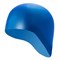 Шапочка для плавания силиконовая одноцветная анатомическая (Синий) B31521-S - фото 179479