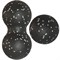 MFS-105 Набор массажных мячиков 8см + 8х16см (белый) (E33008) - фото 179799