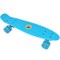 Скейтборд пластиковый 56x15cm со свет. колесами (голубой) (SK500) E33092 - фото 179947
