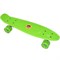 Скейтборд пластиковый 56x15cm со свет. колесами (зеленый) (SK503) E33095 - фото 179949