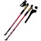 Палки для скандинавской ходьбы (красные) до 1,35м Телескопическая F18440 - фото 180027