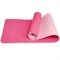 Коврик для йоги ТПЕ 183х61х0,6 см (розовый/светло розовый) (B34416) TPE6-A - фото 181318