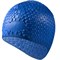 Шапочка для плавания силиконовая Bubble Cap (синяя) B31519-1 - фото 181790