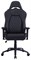Кресло игровое Cactus CS-CHR-130 цвет: черный, обивка: эко.кожа, крестовина: металл, пластик черный - фото 182260