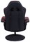 Кресло игровое Cactus CS-CHR-GS200BLR цвет: черно-красный, обивка: эко.кожа, блин металл подст.для ног - фото 182288