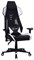 Кресло игровое Cactus CS-CHR-090BLW цвет: черно-белый, обивка: эко.кожа/сетка, крестовина: пластик черно-белый - фото 182300