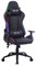 Кресло игровое Cactus CS-CHR-0099BL цвет: черный, RGB подсветка, обивка: эко.кожа, крестовина: металл пластик черный - фото 182310