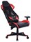 Кресло игровое Cactus CS-CHR-090BLR цвет: черно-красный, обивка: эко.кожа/сетка, крестовина: пластик пластик черный - фото 182314